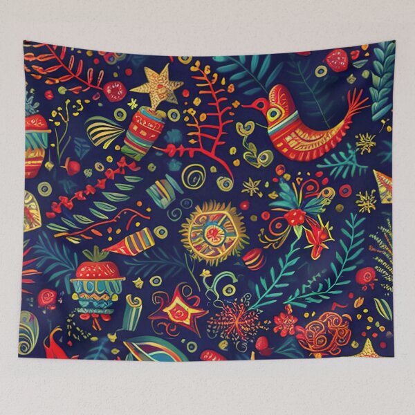 Item preview, Colorful christmas design for t-shirts designed and sold by XmasPatterns.