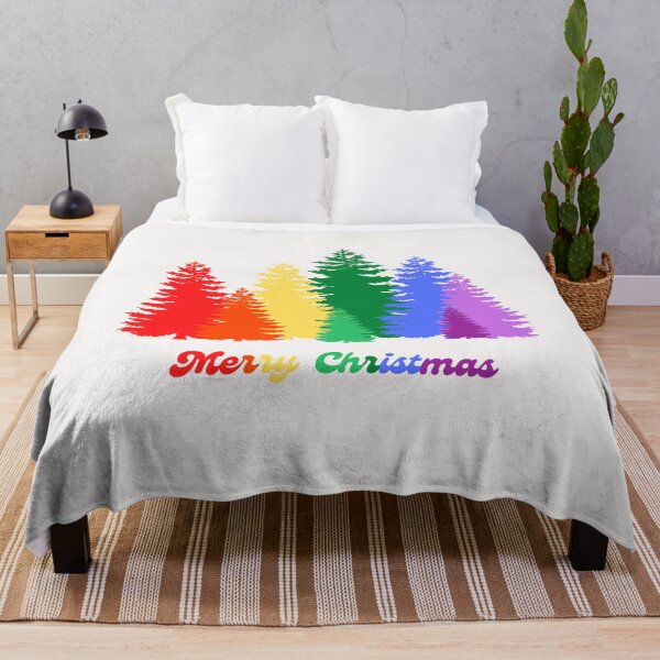 Item preview, merry christmas rainbow design t-shirt gift designed and sold by TamouStyle.
