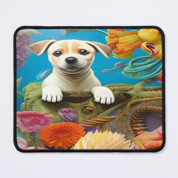 Item preview, Colorful Abstraction Pets Dog Puppy Love Spectacular Doglove designed and sold by ValleyDream.