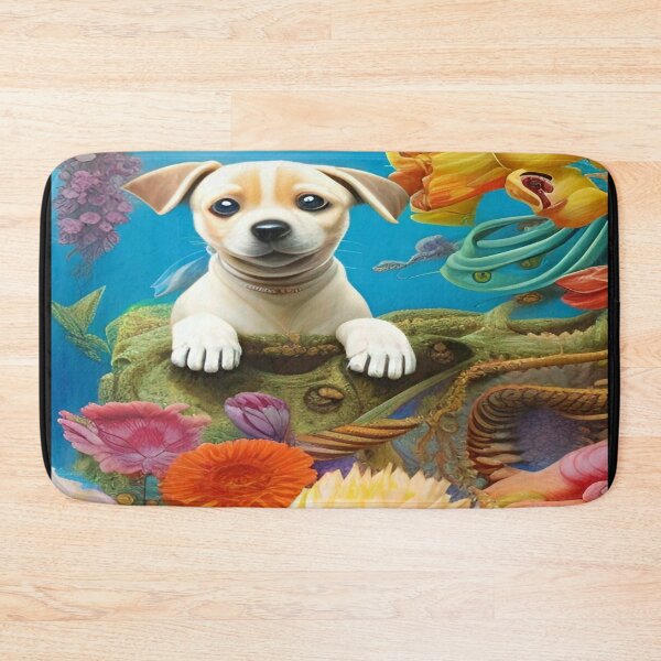 Item preview, Colorful Abstraction Pets Dog Puppy Love Spectacular Doglove designed and sold by ValleyDream.