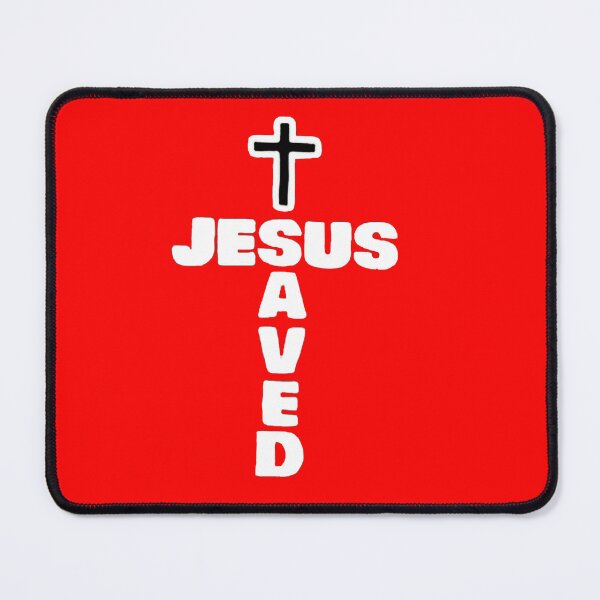 Item preview, Jesus Saved With Cross designed and sold by Rowena Jones.