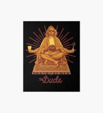 the big lebowski - Sie denken nicht an Ihre kreative Arbeit. Du arbeitest deinen Weg zum kreativen Denken. Galeriedruck