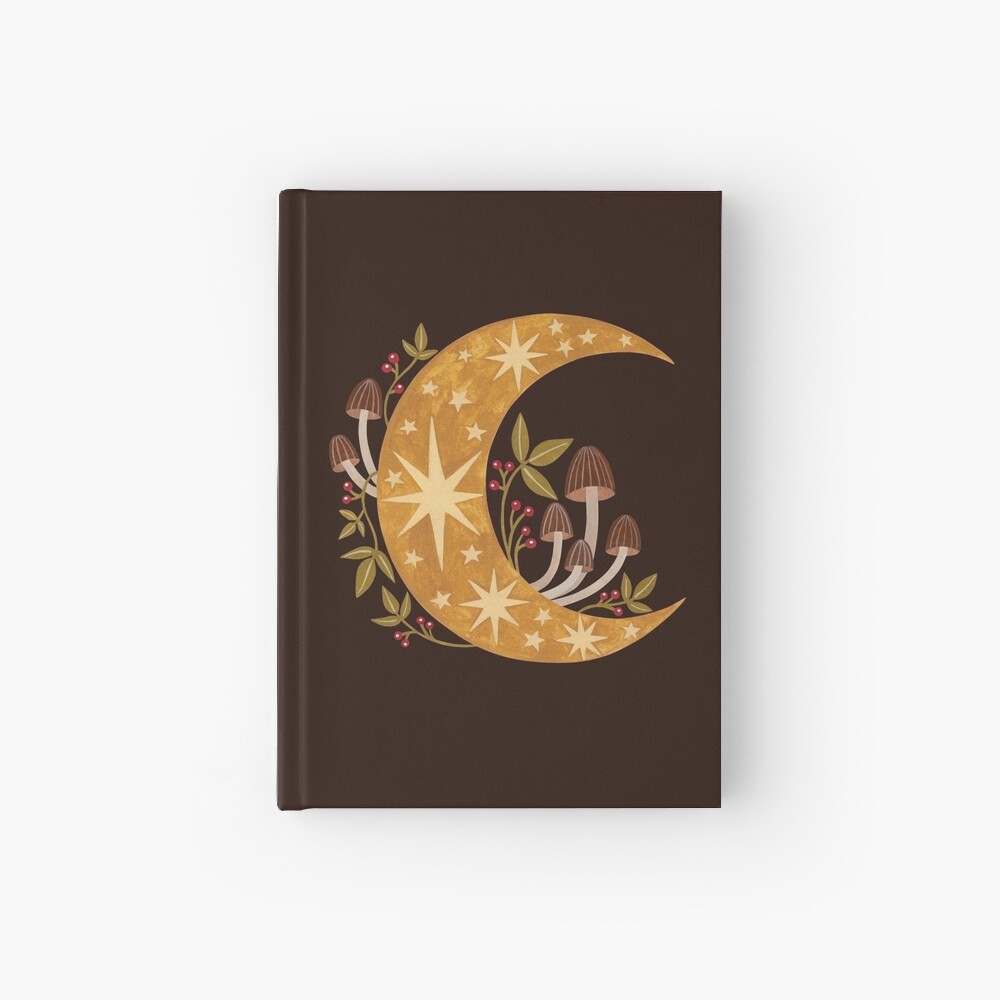 Forest moon Hardcover Journal