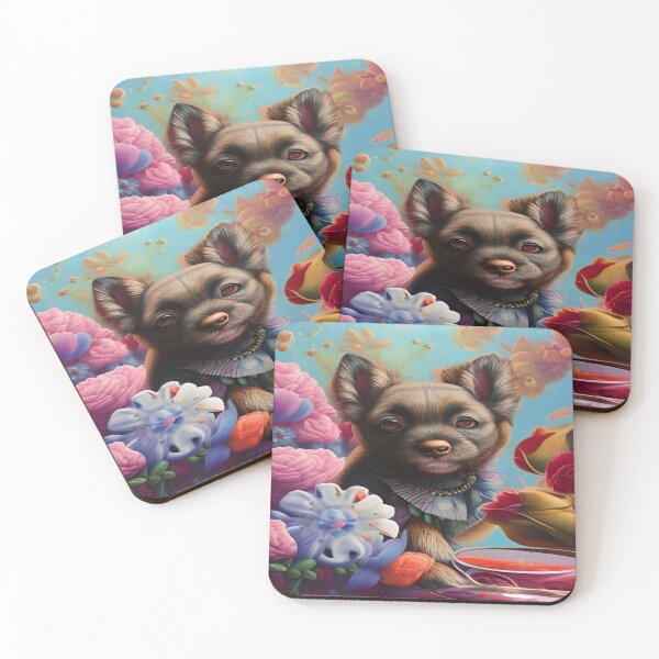Item preview, Colorful Abstraction Pets Dog Puppy Love Spectacular Doglove designed and sold by ValleyDream.