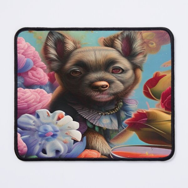 Item preview, Colorful Abstraction Pets Dog Puppy Love Spectacular Doglove designed and sold by ValleyDream.