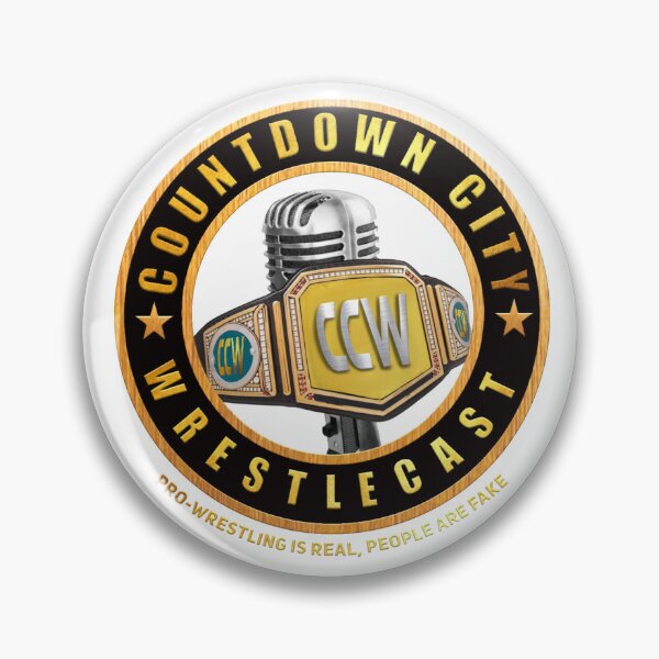 Item preview, Wrestlecast Logo designed and sold by Countdown City Geeks.
