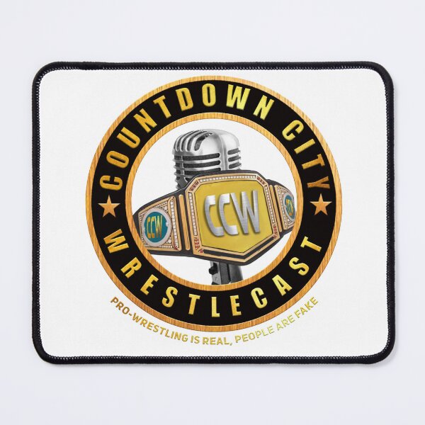 Item preview, Wrestlecast Logo designed and sold by Countdown City Geeks.