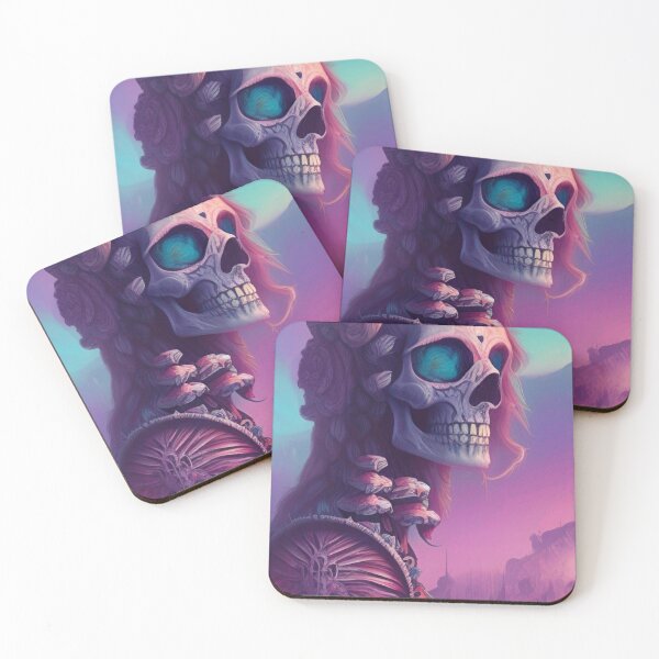 Item preview, Western Midevil Skeleton Warrior Art designed and sold by ShopSunday.