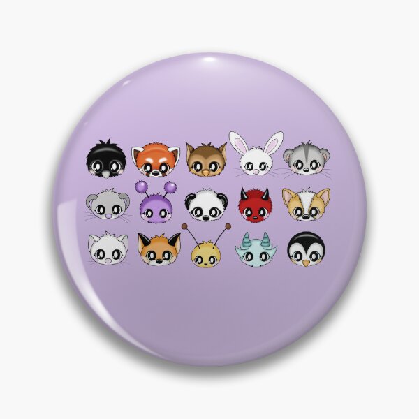 Item preview, cute Kawaii Animal-Heads designed and sold by Pezi-Creation.