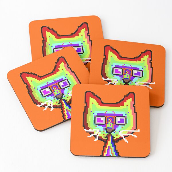 Item preview, Rainbow cat designed and sold by Sweet Bee's.