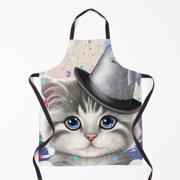 Item preview, New Years Kitten designed and sold by GummywormDesign.
