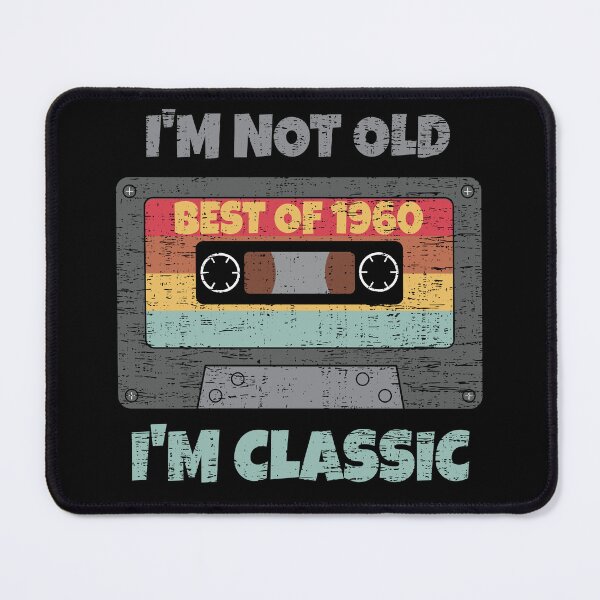 Item preview, I'M NOT OLD I'M CLASSIC RETRO VINTAGE FUNNY DISTRESSED CASSETTE BIRTHDAY GIFT designed and sold by Kipcio.