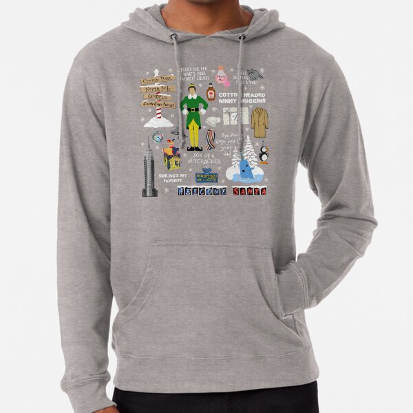 Buddy the 2025 elf hoodie