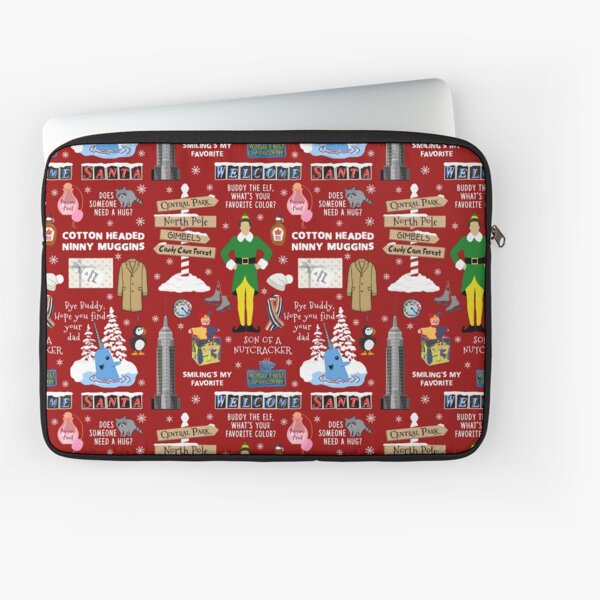 Item preview, Buddy the Elf collage, Red background designed and sold by birchandbark.