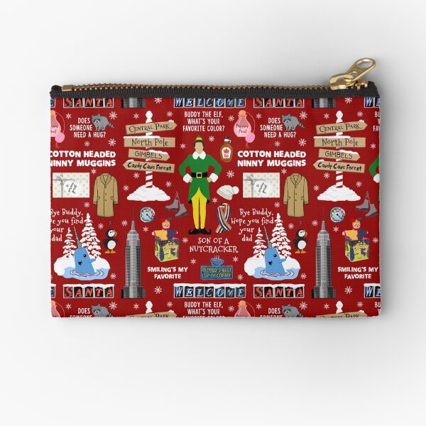 Item preview, Buddy the Elf collage, Red background designed and sold by birchandbark.