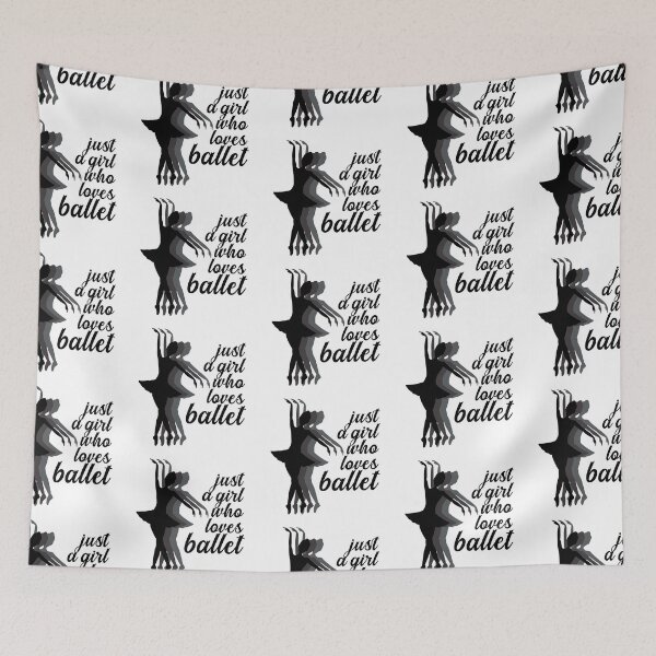Item preview, Just a Girl Who Loves Ballet designed and sold by nextneveldesign.