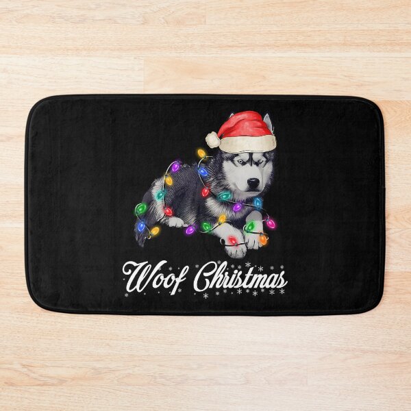 Item preview, Santa Siberian Husky Dog Christmas Lights designed and sold by Blok45.