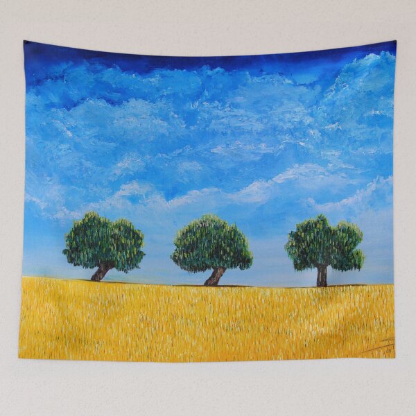Item preview, Puzzle Nature (Landscape with Wheat Field and Trees) designed and sold by Paun.