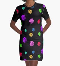 Dice Dice Baby Graphic T-Shirt Dress