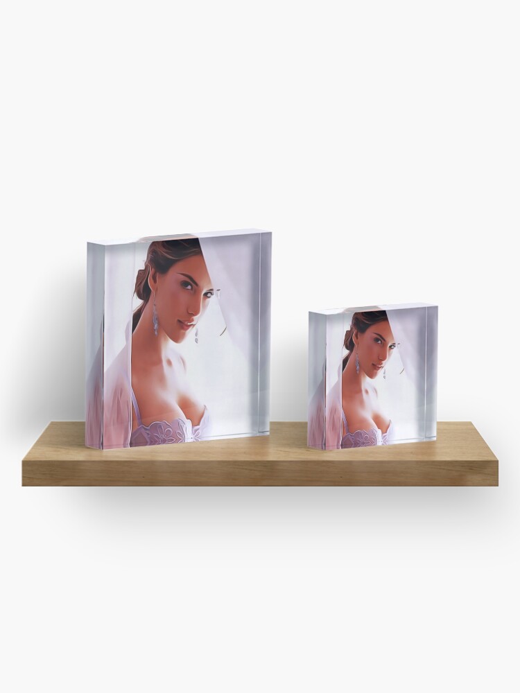 Alternate view of Gal Gadot - Celebrity Art Acrylic Block