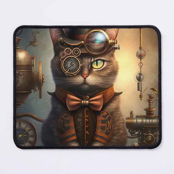 Item preview, Steampunk Kitten designed and sold by GummywormDesign.