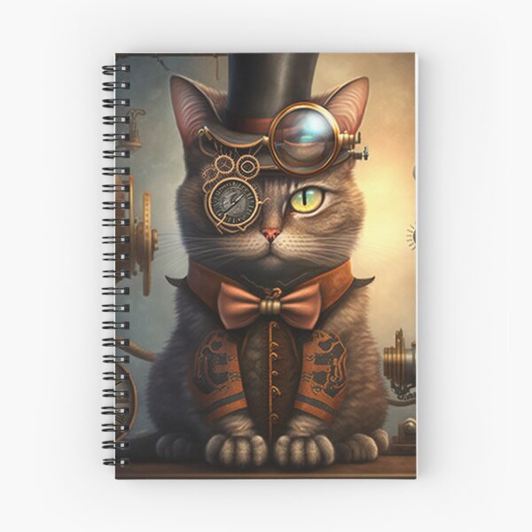 Item preview, Steampunk Kitten designed and sold by GummywormDesign.