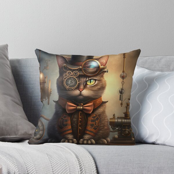 Item preview, Steampunk Kitten designed and sold by GummywormDesign.