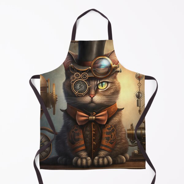 Item preview, Steampunk Kitten designed and sold by GummywormDesign.