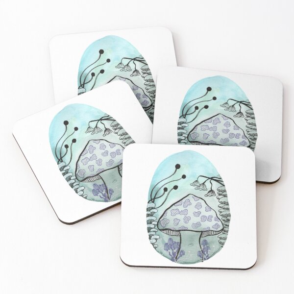 Item preview, Misty Mushrooms designed and sold by Littlecogs.