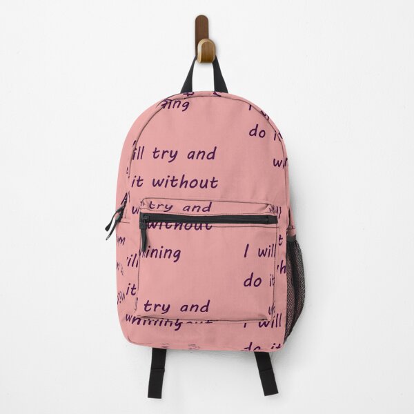 Item preview, I will try to do it without whining designed and sold by catherine calder.