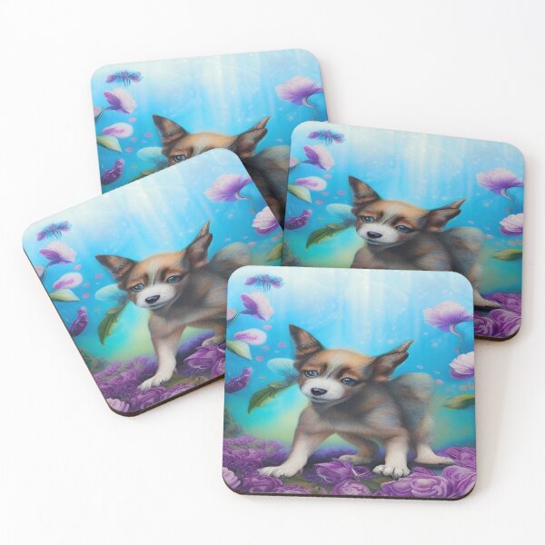 Item preview, Colorful Abstraction Pets Dog Puppy Love Spectacular Doglove designed and sold by ValleyDream.