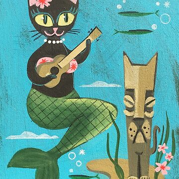 Artwork thumbnail, Tiki Cat by elgatogomez