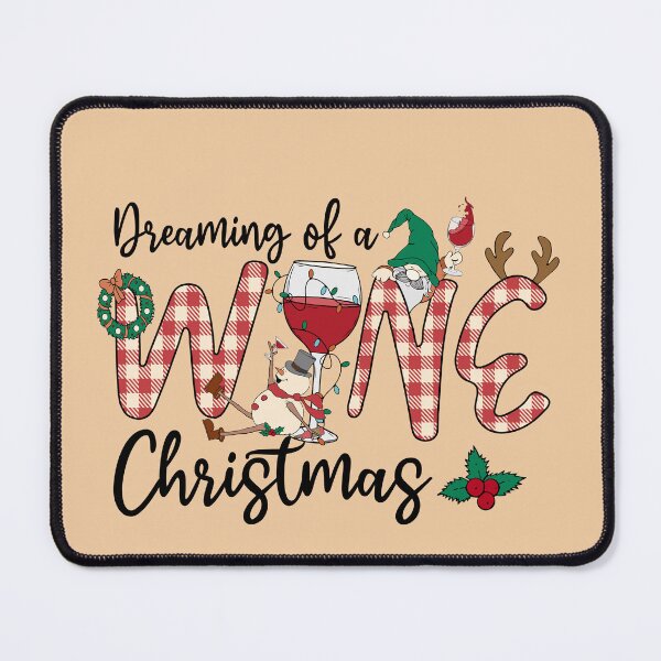 Item preview, Dreaming of a WINE Christmas designed and sold by lovitus.