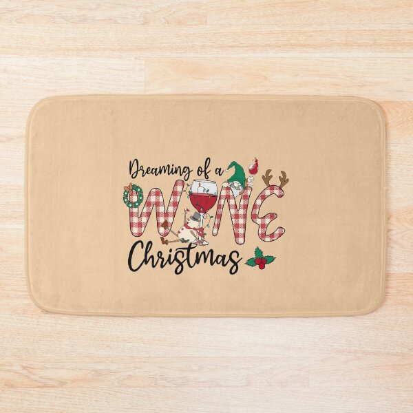 Item preview, Dreaming of a WINE Christmas designed and sold by lovitus.