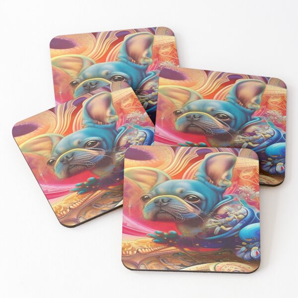 Item preview, Colorful Abstraction Pets Dog Puppy Love Spectacular Doglove designed and sold by ValleyDream.