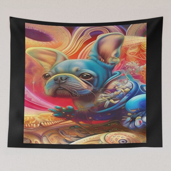Item preview, Colorful Abstraction Pets Dog Puppy Love Spectacular Doglove designed and sold by ValleyDream.