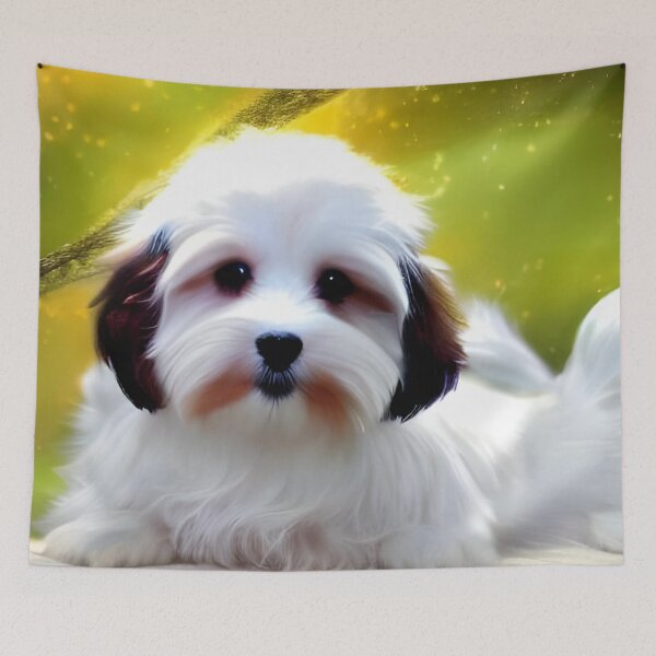 Item preview, Cute Havanese Puppy designed and sold by The Love Quill.