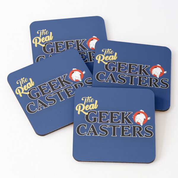 Item preview, The Real Geekcasters Tee designed and sold by Countdown City Geeks.