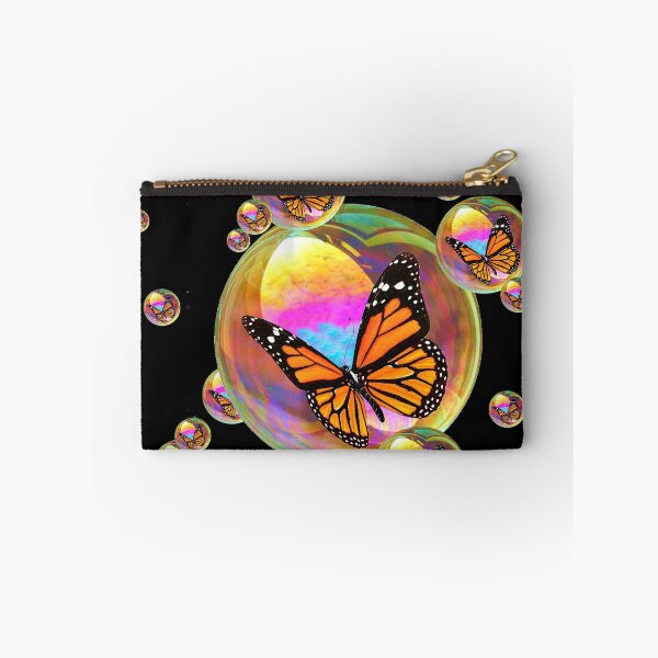 Item preview, SOAP BUBBLES MONARCHS BLACK PATTERN ABSTRACT ART designed and sold by sharlesart.