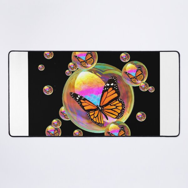 Item preview, SOAP BUBBLES MONARCHS BLACK PATTERN ABSTRACT ART designed and sold by sharlesart.