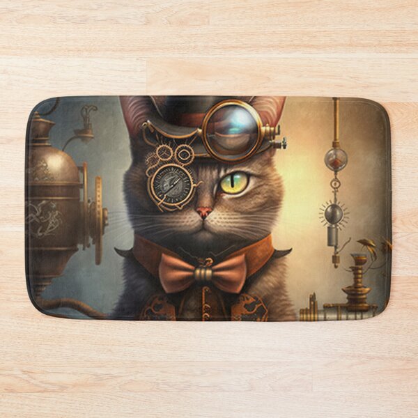 Item preview, Steampunk Kitten designed and sold by GummywormDesign.