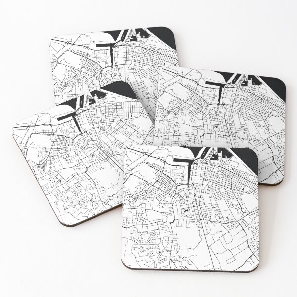 Item preview, Grimsby, England Street Map designed and sold by InkistPrints.