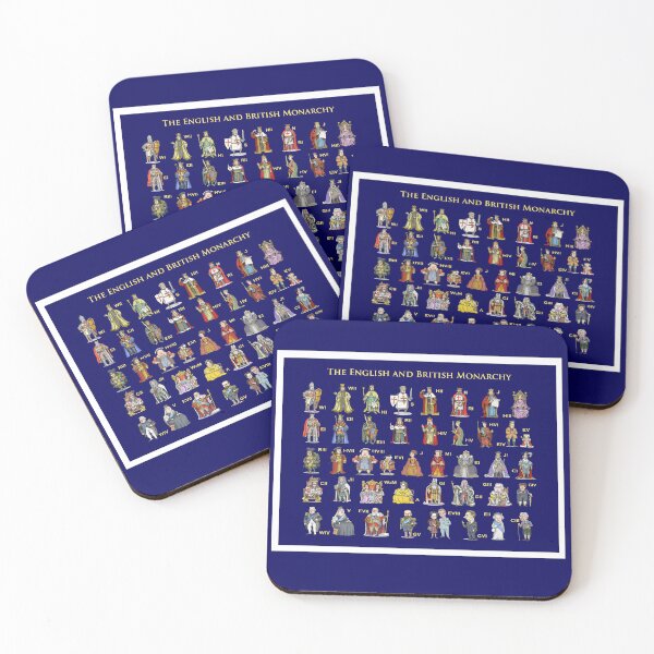 Item preview, British and English Monarchy Placemat designed and sold by MacKaycartoons.