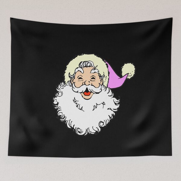 Item preview, Retro Vintage Pink Santa Claus designed and sold by inurey.