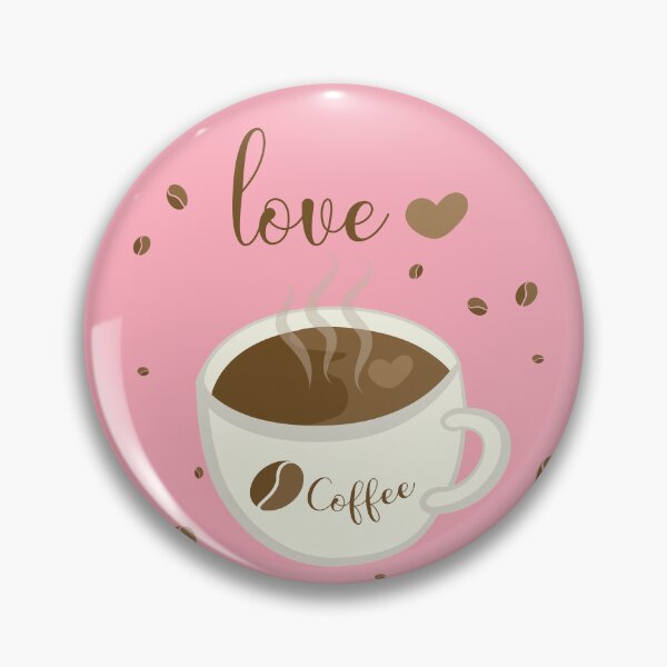 Item preview, cup of coffee in pink designed and sold by yessebel.