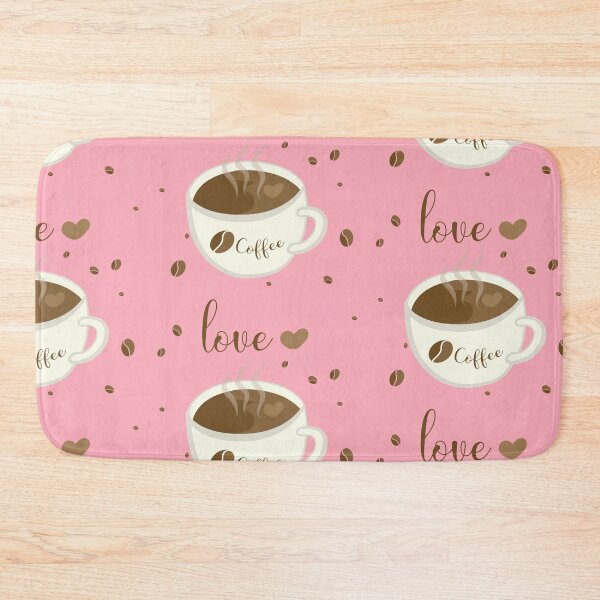 Item preview, cup of coffee in pink designed and sold by yessebel.