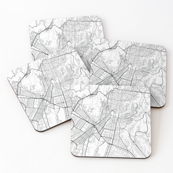 Item preview, Guatemala City, Guatemala Street Map designed and sold by InkistPrints.