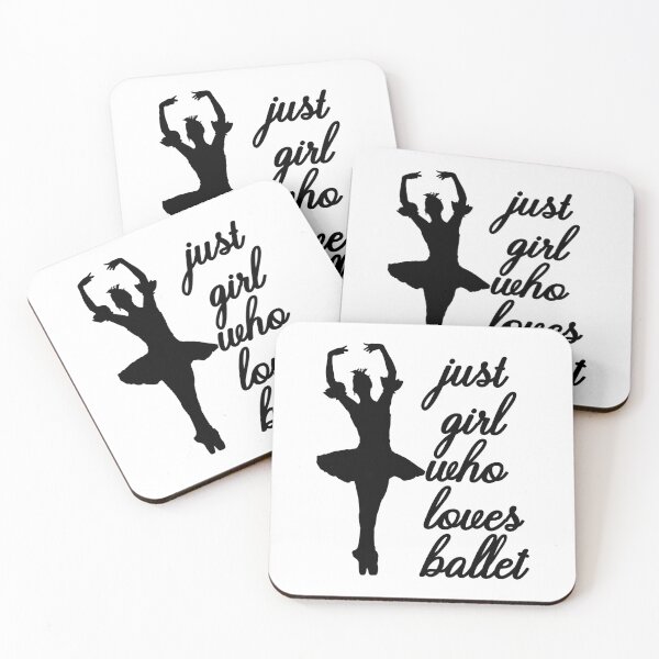Item preview, Just a Girl Who Loves Ballet designed and sold by nextneveldesign.