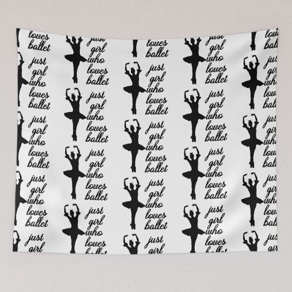 Item preview, Just a Girl Who Loves Ballet designed and sold by nextneveldesign.