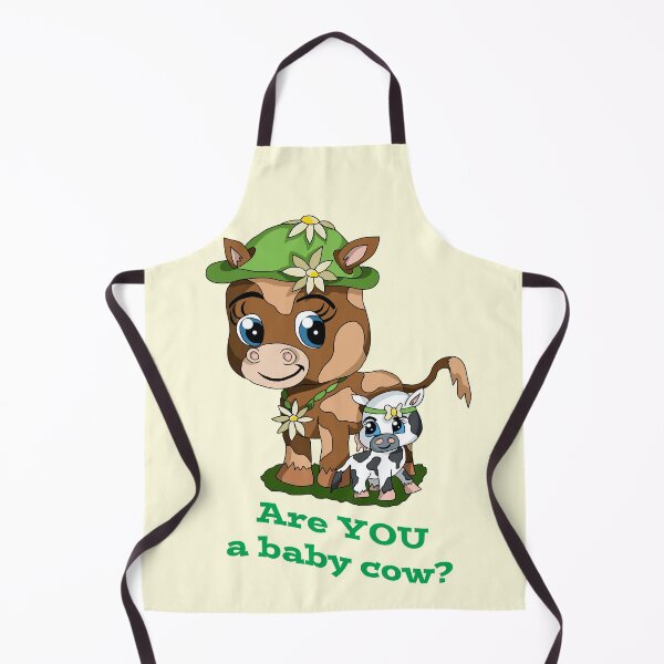 Item preview, baby cow, be plant powered designed and sold by BeingNow.